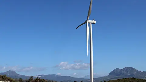 Archivo - Aerogenerador