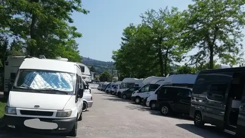 Autocaravanas en Laredo