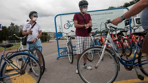 Archivo - Camargo.- El servicio estival de pr&eacute;stamo gratuito de bicicletas concluir&aacute; el 19 de septiembre