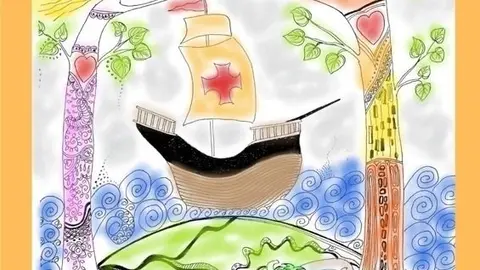 Cartel del ciclo de cuentacuentos en la Biblioteca Central