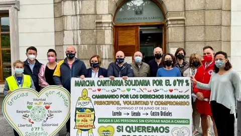 Presentaci&oacute;n de la marcha solidaria