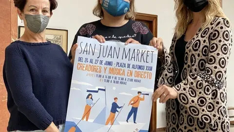 Presentaci&oacute;n del mercado organizado por San Juan