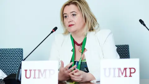 Lucrecia Y&aacute;&ntilde;ez, m&eacute;dica adjunta del Servicio de Hematolog&iacute;a del Hospital Universitario Marqu&eacute;s de Valdecilla .