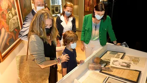 Inauguraci&oacute;n de la exposici&oacute;n de Barrig&oacute;n en el centro c&iacute;vico de Tabacalera