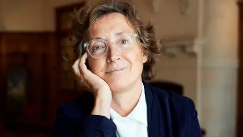 La investigadora Mercedes Garc&iacute;a-Berrnal en la UIMP