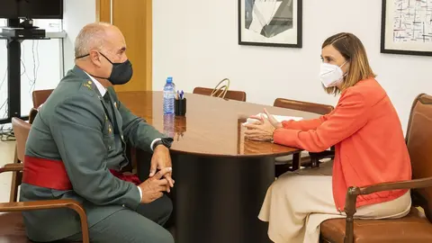 La consejera de Interior destaca en su despedida la colaboraci&oacute;n prestada por Luis del Castillo tras su ascenso como general de Brigada de la Guardia Civil.