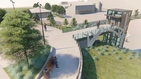 Archivo - Ascensor Nueva Ciudad Torrelavega