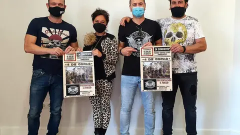 Presentaci&oacute;n del concierto de '4 de copas'