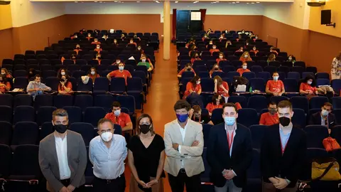 La consejera en Torrelavega