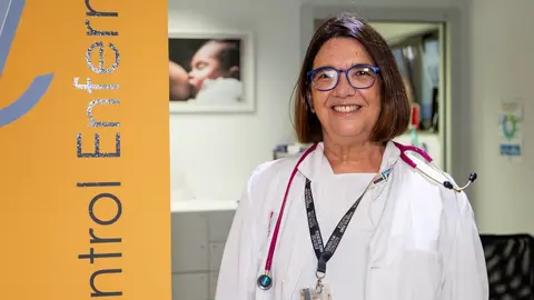 La neonat&oacute;loga de Valdecilla Pilar Gortazar