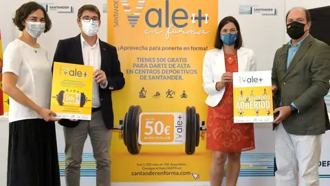 Presentaci&oacute;n de la campa&ntilde;a 'Santander Vale + En Forma'