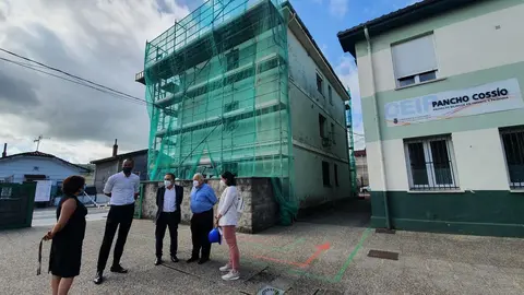 Obras del centro c&iacute;vico de Sierrapando