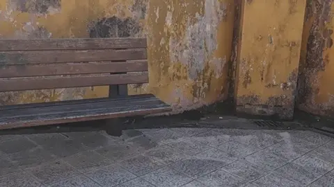 Desperfectos en el barrio La Palmera