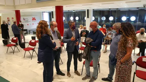 El vicepresidente Pablo Zuloaga en la presentaci&oacute;n del libro sobre Eloy Campillo