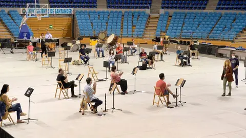 Archivo - Ensayos Banda Municipal de M&uacute;sica. Archivo