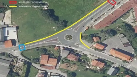 Mejoras de seguridad vial proyectadas en la N-611 a su paso por Arce