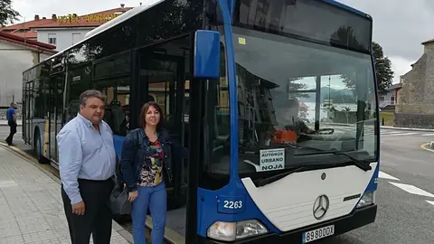 Archivo - Noja.- El 'Nojabus' comienza hoy a funcionar y mantiene horarios y paradas