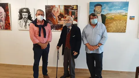 Inaguraci&oacute;n de la exposici&oacute;n de las pinturas de Eduardo Pascual en Suances