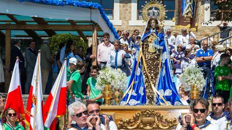 Archivo - Celebraci&oacute;n de la festividad de El Carmen en Revilla de Camargo 2019.- Archivo