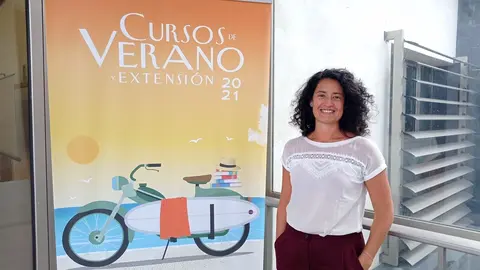 Marta Garc&iacute;a Larriu, directorta del curso sobre el papel del cine como herramienta para el progreso sostenible