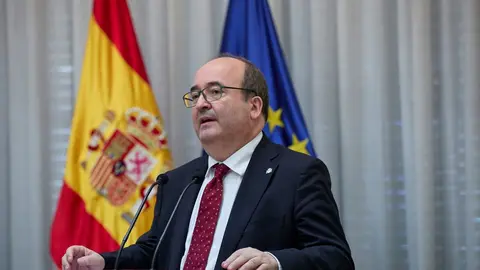 El ministro de Cultura y Deporte, Miquel Iceta