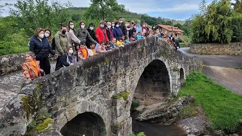 Participantes del programa AFECTO del PAIF realizado en el CEIP Ambrosio Diez G&oacute;mez de Penagos