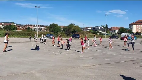 Actividades deportivas en familia.- Archivo