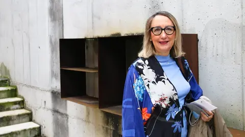 La arque&oacute;loga y directora del Museo Nacional de Arte de M&eacute;rida, Trinidad Nogales