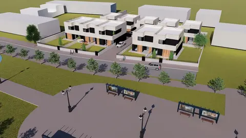 Promoci&oacute;n residencial de viviendas en San Rom&aacute;n