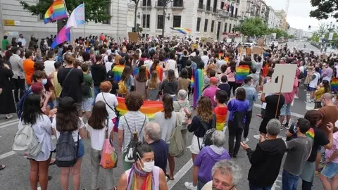 Manifestaci&oacute;n en Santander por el asesinato  Samuel Luiz