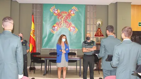 Presentaci&oacute;n de 17 guardias civiles en pr&aacute;cticas.