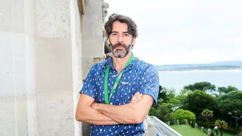 El actor Eduardo Noriega en la UIMP