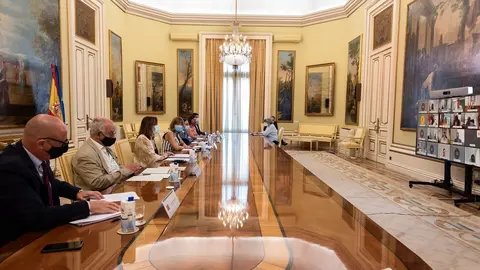 Conferencia Sectorial del Sistema de Cualificaciones y Formaci&oacute;n para el Empleo de este martes, 20 de julio de 2021, presidida por la ministra de Educaci&oacute;n y Formaci&oacute;n Profesional, Pilar Alegr&iacute;a