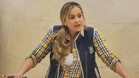 La diputada de Cs en el Parlamento de Cantabria Marta Garc&iacute;a