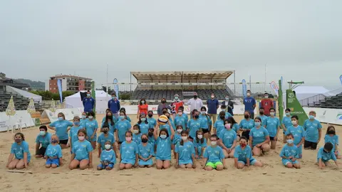 Foto de familia del Laredo International Open