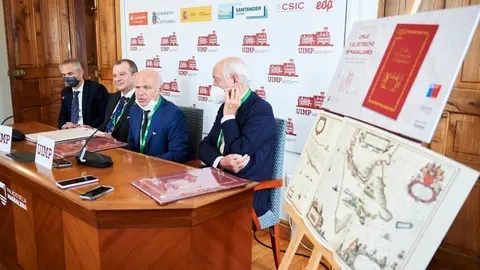 La Fundaci&oacute;n Chile-Espa&ntilde;a y la Universidad de Salamanca presentan la reedici&oacute;n de un mapa del siglo XVI de Chile y el Estrecho de Magallanes.
