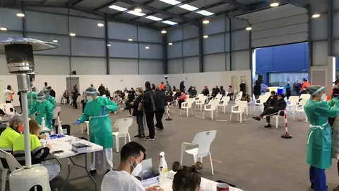 Archivo - Cribados de COVID-19 en Sa Pobla.