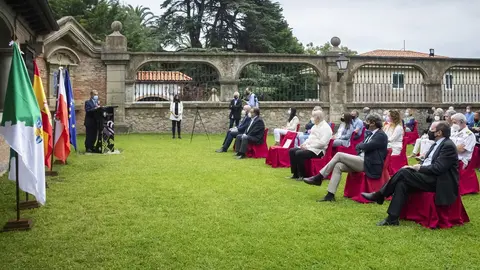 El Presidente De Cantabria, Miguel &Aacute;ngel Revilla, Inaugura Las Jornadas Culturales  De Noja En Homenaje A Luis Vicente De Velasco.