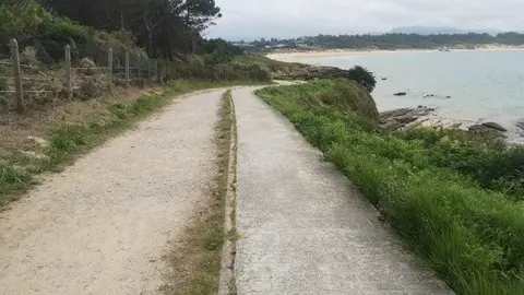 Acceso a la playa de Los Tranquilos