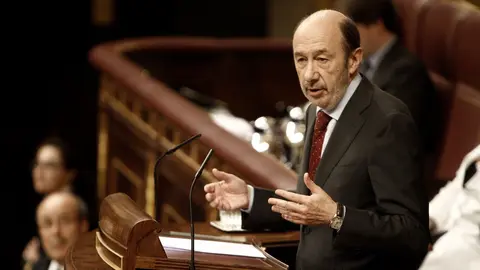 Archivo - Imagen de archivo de Alfredo P&eacute;rez Rubalcaba