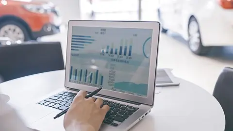 Archivo - Venta de coches online.