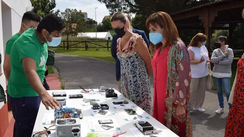 Encuentro de alumnos del Taller de Empleo y de la Escuela Taller.