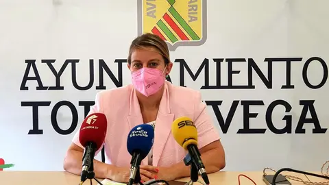 Concejala de Turismo, Cristina Garc&iacute;a Vi&ntilde;as