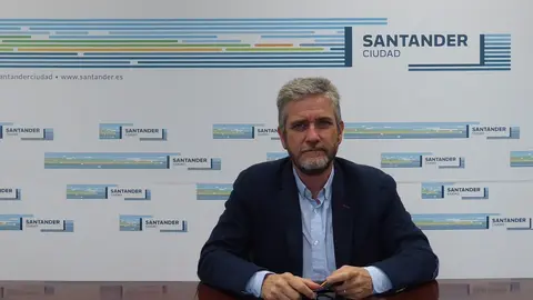 Archivo - El portavoz de Ciudadanos en el Ayuntamiento de Santander, Javier Ceruti