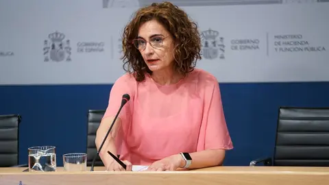 La ministra de Hacienda y Funci&oacute;n P&uacute;blica, Mar&iacute;a Jes&uacute;s Montero.