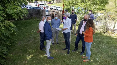 El Vicepresidente Y Consejero De Universidades, Igualdad, Cultura Y Deporte, Pablo Zuloaga, Visita La Bolera De Fontibre