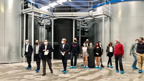 El consejero de Industria, Javier L&oacute;pez Marcano, visita Norcantabric