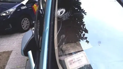 Veh&iacute;culo da&ntilde;ado