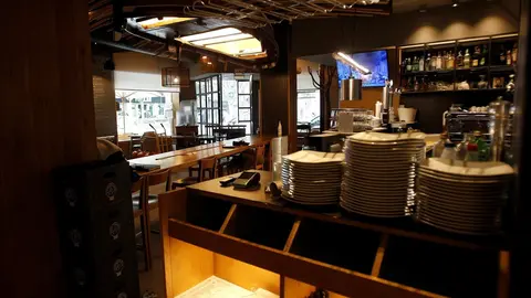 Archivo - El interior de un bar