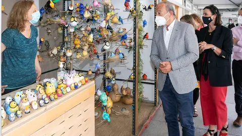 Inauguraci&oacute;n de la Feria de Artesan&iacute;a